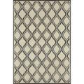 Art Carpet 2 X 4 Ft. Milan Collection Hopscotch Woven Area Rug, Gray 24576